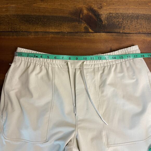 Lululemon ABC Jogger Pants LM5AGES Natural Beige Cream Men's Size XL - Picture 11 of 11